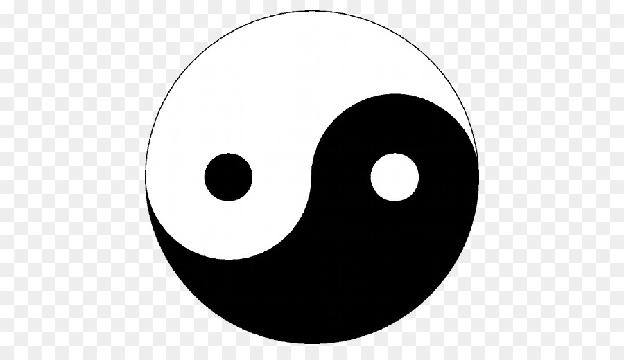 En Blanco Y Negro，Yin Y Yang PNG